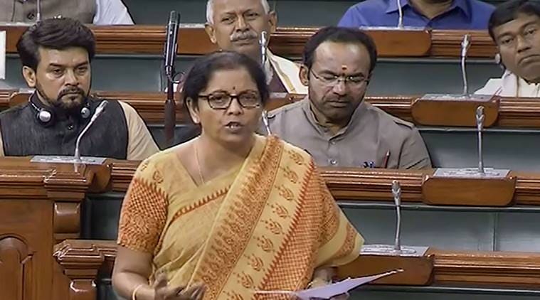Finance Minister Nirmala Sitharaman, GDP, growth rate, tax collection target, gst, corporation tax Finance Minister Nirmala Sitharaman, GDP, growth rate, tax collection target, gst, corporation tax