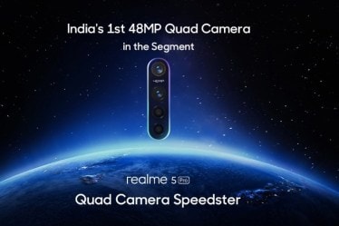 Realme 5 Pro with 48-megapixel quad cameras to launch in India on August 20