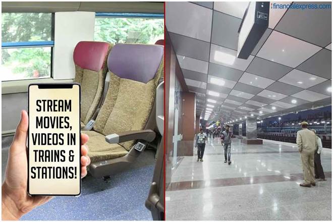 Stream free high-quality movies, videos on trains