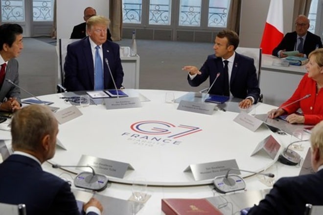 Donald Trump G7, G7 summit, G7 summit France, US China trade war, Washington, Beijing. G7 countries