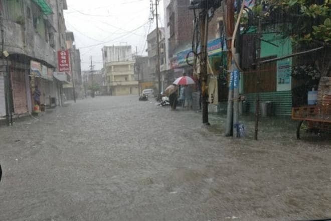Gujarat, Gujarat rains, Gujarat rainfall, IMD, heavy rainfall, NDRF, SDRF, Gandhinagar, india news, vadodara