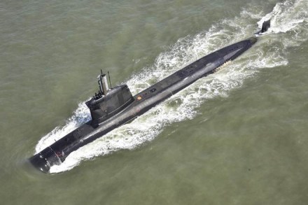 High-resolution pictures of Submarine Khanderi during various phases of sea trials. (PHOTO CREDIT: INDIAN NAVY) High-resolution pictures of Submarine Khanderi during various phases of sea trials. (PHOTO CREDIT: INDIAN NAVY)