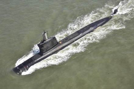 High-resolution pictures of Submarine Khanderi during various phases of sea trials. (PHOTO CREDIT: INDIAN NAVY)