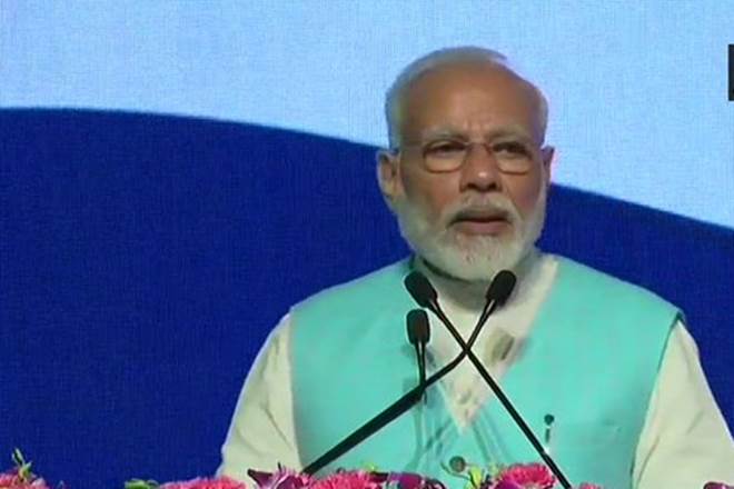 Lauding the participants of the hackathon for coming up with various solutions, Modi particularly singled out one regarding camera, saying it will be useful in the Parliament. (ANI Image)