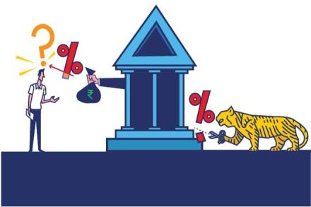 The whole idea is, if bank loans are benchmarked or linked to an external parameter, changes in interest rates have to be passed on quickly to customers