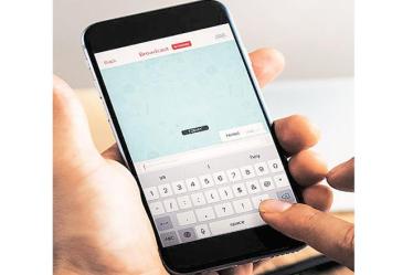 The Bridgefy app uses end-to-end RSA encryption on private direct and mesh messaging