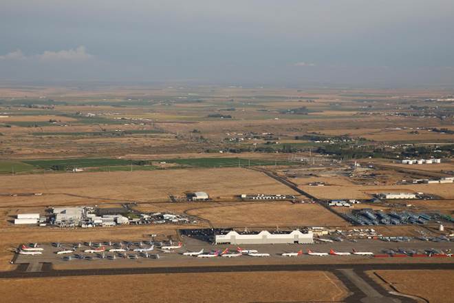 An aerial photo shows Boeing 737 MAX aircraft at the Boeing facilities located at the Grant County International Airport in Moses Lake, Washington (Reuters) An aerial photo shows Boeing 737 MAX aircraft at the Boeing facilities located at the Grant County International Airport in Moses Lake, Washington (Reuters)