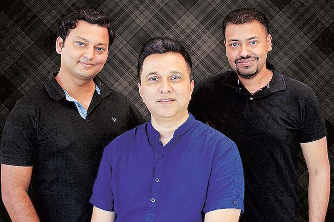 (L-R) Orbo.ai founders: Danish Jamil, Manoj Shinde and Abhit Sinha