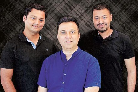 (L-R) Orbo.ai founders: Danish Jamil, Manoj Shinde and Abhit Sinha