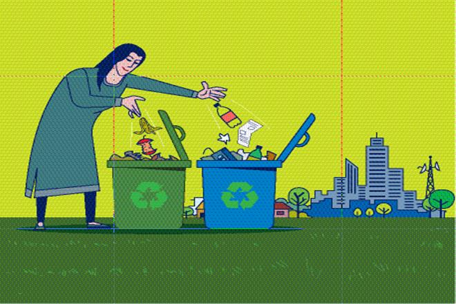 The savings from eliminating costly secondary transport can easily fund the construction and operation of decentralised centres for the processing of wet and dry waste (Illustration: shyam kumar prasad) The savings from eliminating costly secondary transport can easily fund the construction and operation of decentralised centres for the processing of wet and dry waste (Illustration: shyam kumar prasad)