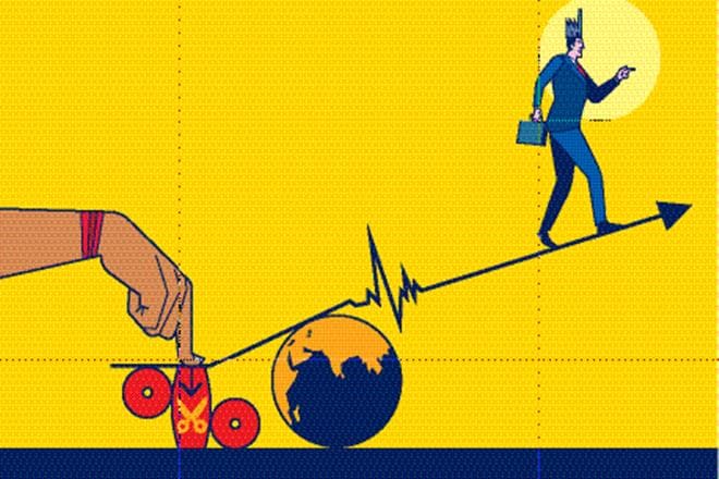 It is for the first time that the government of India has used an ordinance to slash IT rates outside the conventional Budget. (Illustration: shyam kumar prasad)