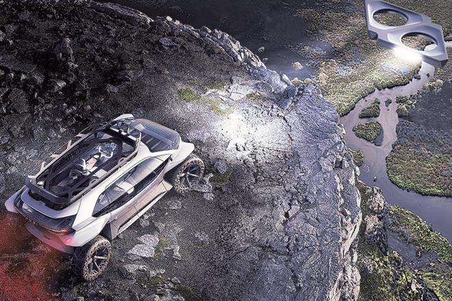 Audi AI, Frankfurt Motor Show, AI:Trail quattro, TV series, TV series streaming, Audi Light Pathfinders