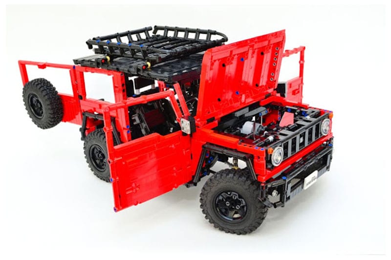 The real-life Suzuki Jimny Sierra is powered by a 1.5-litre, K15B petrol engine which is capable of churning out 100 hp of power along with 130 Nm of peak torque. There is a 5-speed manual gearbox on offer. For tackling the off-road, the Jimny comes with Suzuki's Allgrip pro AWD system.