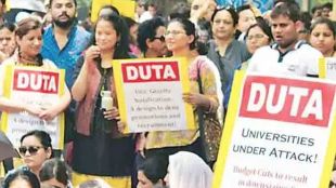 DUTA., DUTA protest, AAP govt, stoppage of funds, Delhi University, Manish Sisodia, india news