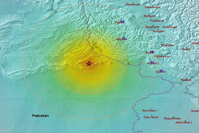 eartquake today, india pakistan border earthquake, PoK earthquake