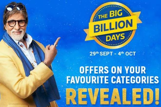Flipkart, Flipkart Big Billion Days, Flipkart's Big Billion Days offers revealed, festive offers, Amitabh Bachchan, Mahendra Singh Dhoni, Virat Kohli, mobiles, tablets, Samsung S9 Plus, Redme Note 7S, Asus 6Z, TV, laptop computers Flipkart, Flipkart Big Billion Days, Flipkart's Big Billion Days offers revealed, festive offers, Amitabh Bachchan, Mahendra Singh Dhoni, Virat Kohli, mobiles, tablets, Samsung S9 Plus, Redme Note 7S, Asus 6Z, TV, laptop computers