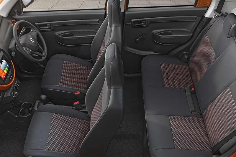Images of the cabin reveal that the power windows will be offered for the front only, while the rear windows are to be manually operated. The S-Presso will feature fixed headrests for the front and rear and the wing mirrors function with manually operation. The seats are wrapped in black fabric with orange accents. The steering wheel will offer buttons for infotainment controls and it will also feature voice commands. Maruti Suzuki will offer Apple CarPlay and Android Auto as well.
