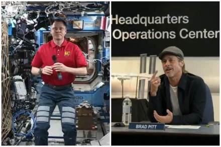 Chandrayaan 2, Chandrayaan 2 Vikram Lander, NASA, ISRO, Chandrayaan 2 Vikram Lander news, ISRO's Chandrayaan 2, Hollywood, Brad Pitt, American astronaut, International Space Station , ISS, Ad Astra, Brad Pitt Ad Astra, moon mission, moon lander, India's moon lander, Brad pitt asked about chandrayaan