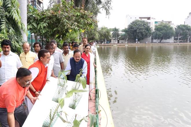 naini lake delhi, naini lake depth, National green tribunal, Naini lake, naini lake modification, north delhi municipal corporation, Delhi city news, environment issue, Harsh Vardhan, Dr Harsh Vardhan
