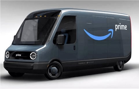 Rivian lands an order of 100,000 electric delivery vans from Amazon