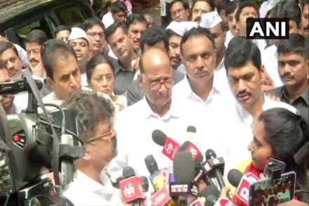 sharad pawar, sharad pawar news, ed office, maharashtra bank scam