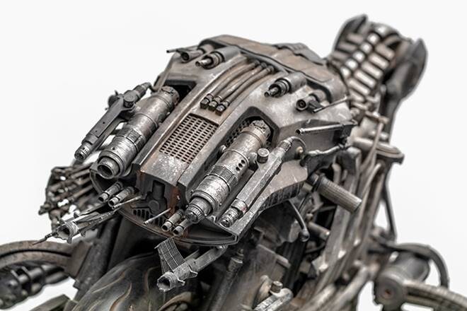 True, that it doesn't look anything like the original Ducati Monster 1100S, but underneath it still has the 1100cc L-twin with 95 horsepower. (Photo: Peterson Automotive Museum) <strong>Also read: </strong><a href="https://www.financialexpress.com/auto/gallery/modified-royal-enfield-asura-evil-face-on-a-500cc-custom-built-cruiser-must-see/photos/1661623/">Modified Royal Enfield Asura: Evil face on a 500cc custom-built cruiser! Must see</a>