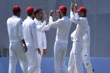 Afghanistan won the Test match in a convincing manner. 