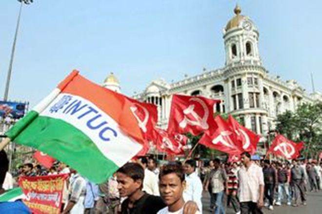 Nationwide strike, central trade union, strike, INTUC, Indian National Trade Union Congress,  trade union