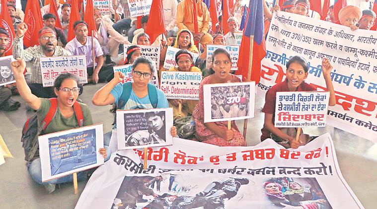 Jammu Kashmir, Muharram, procession, article 370, Kashmir news, Shia, india news Jammu Kashmir, Muharram, procession, article 370, Kashmir news, Shia, india news
