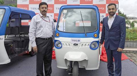 mahindra treo electric auto featured
