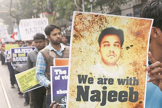 najeeb ahmed, jnu