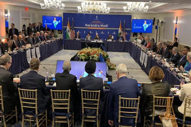Modi "urged the companies to leverage the Startup India innovation platforms in partnership with other countries — to make solutions not only for India, but for the world, including challenging issues like nutrition and waste management,” the statement said.