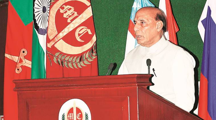 Rajnath Singh, Defence minister, Balakot air strike, terrorism, india pakistan tension, latest news on rajnath singh Rajnath Singh, Defence minister, Balakot air strike, terrorism, india pakistan tension, latest news on rajnath singh