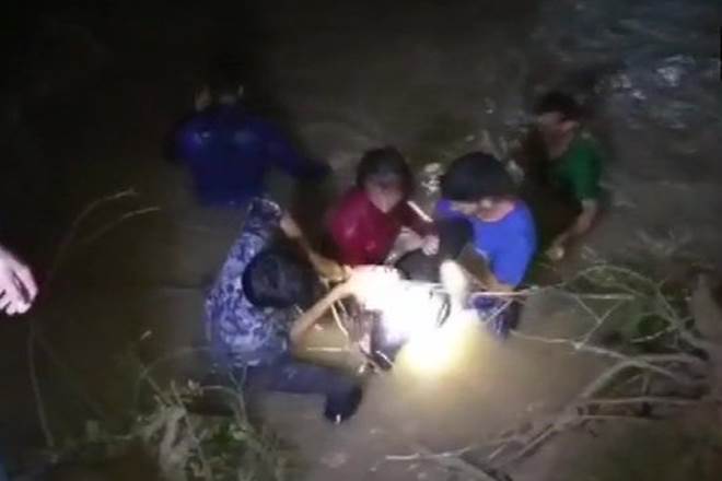 The incident took place around 1.30 am (ANI Photo)