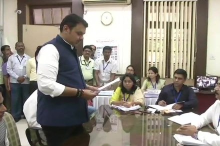 Fadnavis is being challenged by Congress's Ashish Deshmukh from the seat. (ANI photo)