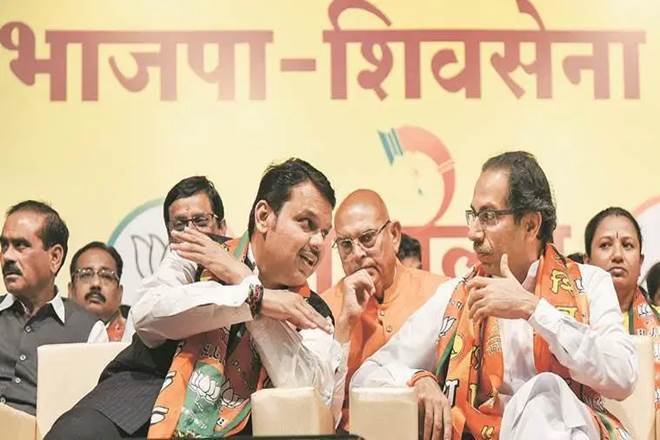 The BJP's efforts to rein in the rebels are being led by Chief Minister Devendra Fadnavis and state minister Chandrakant Patil. (File photo)