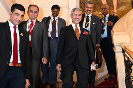 The external affairs minister sounded similar to what Jammu and Kashmir Governor Satya Pal Malik had said last month. (Twitter image)