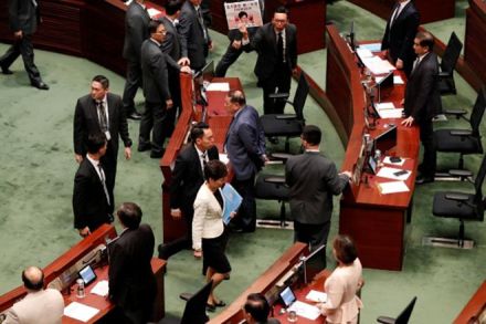 Hong Kong has been rocked by the worst political unrest in decades. (Reuters image)