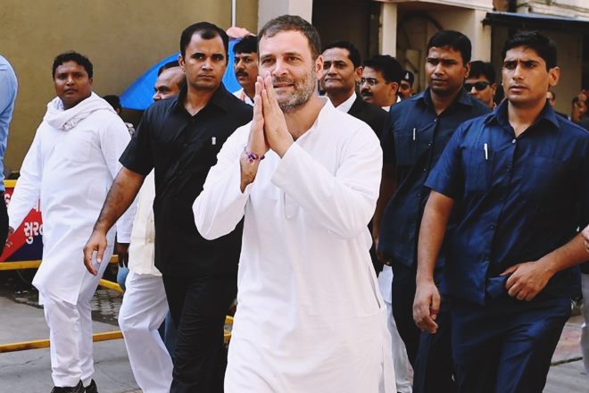 Rahul Gandhi has described sitting MLA and BJP candidate Bakshish Singh Virk as the "most honest man" in the ruling party. (Twitter image)
