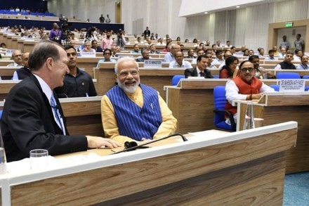 On the economic slowdown, the World Bank president said India has been affected by the global environment and slowed from fast growth in earlier years. (Twitter image)