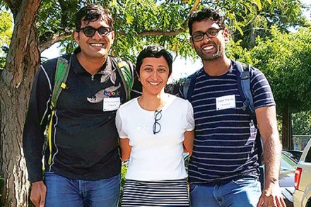 (L-R) Wingman founders Muralidharan V, Shruti Kapoor & Srikar Yekollu