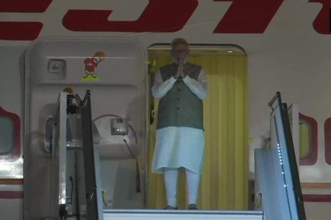 Narendra Modi will deliver the keynote address at the third session of the Future Investment Initiative (FII) Forum (ANI Image) Narendra Modi will deliver the keynote address at the third session of the Future Investment Initiative (FII) Forum (ANI Image)