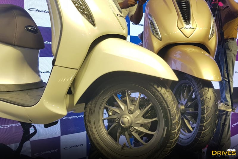 Bajaj Chetak 2019 images, Bajaj Electric Scooter 2019