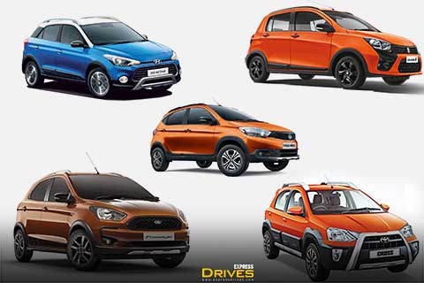 Five pseudo-SUVs that you can buy today in India: Ford Freestyle, Hyundai i20 Active and more