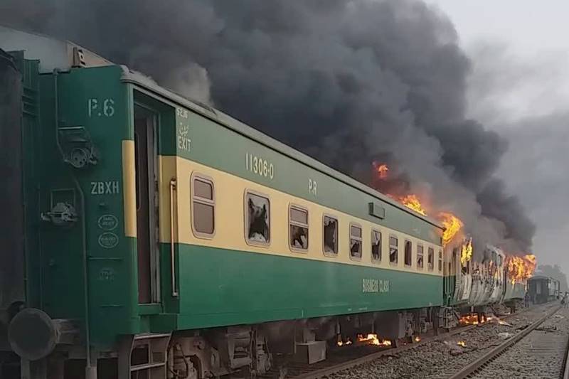pakistan, pakistan train, Rawalpindi express, Tezgam Express, jammu kashmir, lahore to islamabad distance, lahore to Karachi, abohar weather, pakistan train accident, pakistan train fire