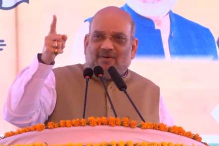 BJP president Amit Shah said that those who abuse 'Bharat Mata' will be jailed.