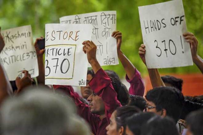 Article 370 scrapped, Article 370 hearing