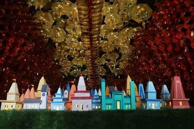 Beliaghata Durga Puja Pandal