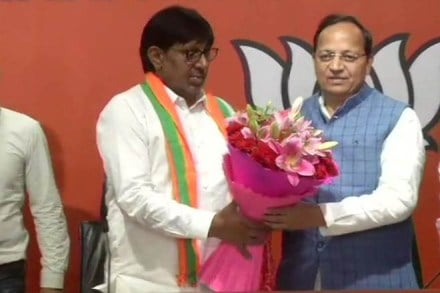 BSP strongman Kartan Singh Bhadana joins BJP BSP strongman Kartan Singh Bhadana joins BJP