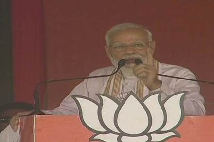 In Sonipat, PM Narendra Modi said that Congress leaders have chemistry with Pakistan. 
